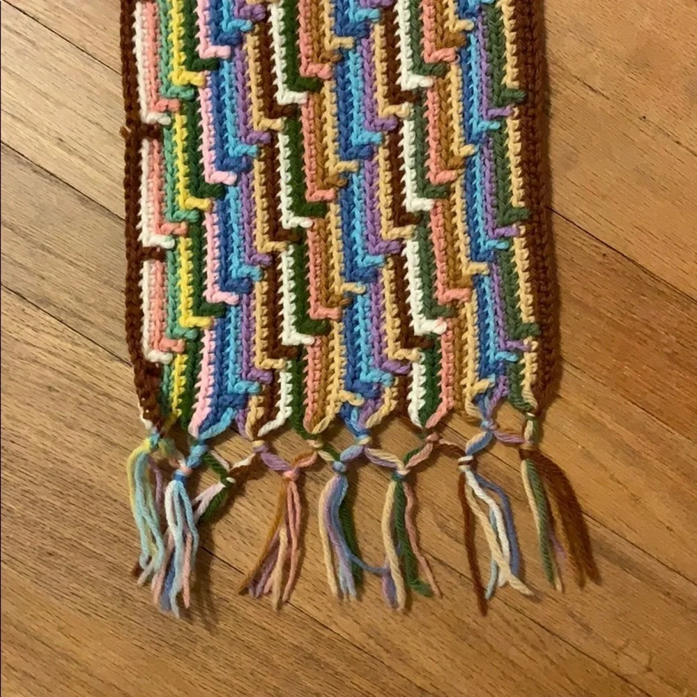 5/$25 - Handmade, 60” Grandma‎ Scarf